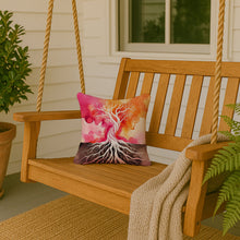 Load image into Gallery viewer, Rooted in Lesbian Pride Throw Pillow