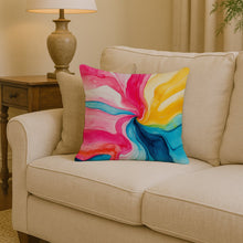 Load image into Gallery viewer, Pansexual Pride Throw Pillow