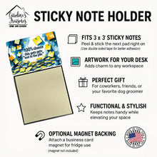Load image into Gallery viewer, 100% Chance This Gets Lost in the Pile Funny Sticky Note Holder
