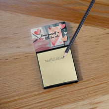 Load image into Gallery viewer, Leave Yourself a Little Love Note Funny Sticky Note Holder