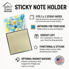 Load image into Gallery viewer, Little Notes Big Ideas Funny Sticky Note Holder
