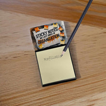Load image into Gallery viewer, My Last Shred of Organization Funny Sticky Note Holder