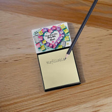 Load image into Gallery viewer, Charge Nurse Vibes Sticky Note Holder – Funny Nursing Desk Accessory, Made in USA