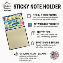 Load image into Gallery viewer, Charting is optional Sticky Note Holder – Funny Nursing Desk Accessory, Made in USA