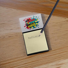 Load image into Gallery viewer, Code Yellow Sticky Note Holder – Funny Nursing Desk Accessory, Made in USA