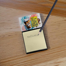 Load image into Gallery viewer, Don’t talk to me Sticky Note Holder – Funny Nursing Desk Accessory, Made in USA
