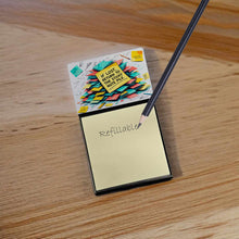 Load image into Gallery viewer, If lost, return to the pile Sticky Note Holder – Funny Nursing Desk Accessory, Made in USA
