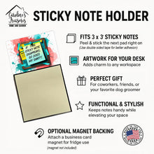 Load image into Gallery viewer, If this disappears, so does my sanity Sticky Note Holder – Funny Nursing Desk Accessory, Made in USA