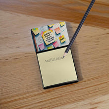 Load image into Gallery viewer, Mentally stable Sticky Note Holder – Funny Nursing Desk Accessory, Made in USA
