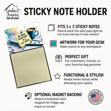 Load image into Gallery viewer, My real assistant Sticky Note Holder – Funny Nursing Desk Accessory, Made in USA