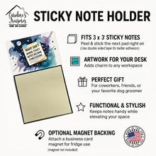 Load image into Gallery viewer, Night shift confessions Sticky Note Holder – Funny Nursing Desk Accessory, Made in USA