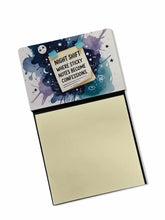 Load image into Gallery viewer, Night shift confessions Sticky Note Holder – Funny Nursing Desk Accessory, Made in USA