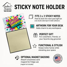 Load image into Gallery viewer, Official diagnosis Sticky Note Holder – Funny Nursing Desk Accessory, Made in USA
