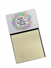 Load image into Gallery viewer, Cheaper than therapy Sticky Note Holder – Funny Nursing Desk Accessory, Made in USA