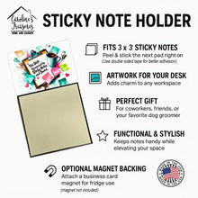 Load image into Gallery viewer, This shift sponsored Sticky Note Holder – Funny Nursing Desk Accessory, Made in USA