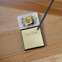 Load image into Gallery viewer, Doing its best Sticky Note Holder – Funny Nursing Desk Accessory, Made in USA