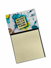 Load image into Gallery viewer, My whole care plan Sticky Note Holder – Funny Nursing Desk Accessory, Made in USA