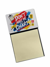 Load image into Gallery viewer, Don’t Make Me Flip a Chart Funny Sticky Note Holder for Teacher's Gift