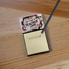 Load image into Gallery viewer, My Teacher Look Funny Sticky Note Holder for Teacher's Gift