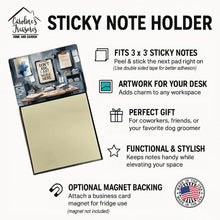 Load image into Gallery viewer, I Just Work Here Funny Sticky Note Holder for Teacher's Gift