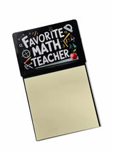 Load image into Gallery viewer, Favorite Math Teacher Funny Sticky Note Holder for Teacher's Gift