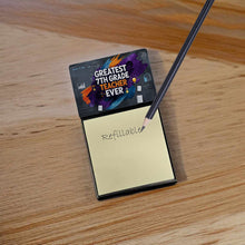 Load image into Gallery viewer, Greatest 7th Grade Teacher Ever Funny Sticky Note Holder for Teacher's Gift