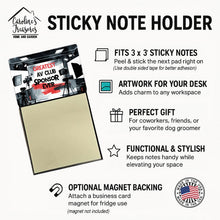 Load image into Gallery viewer, Greatest AV Club Sponsor Ever Funny Sticky Note Holder for Teacher's Gift