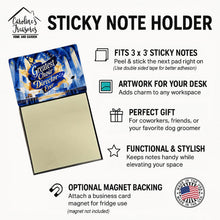 Load image into Gallery viewer, Greatest Choir Director Ever Funny Sticky Note Holder for Teacher's Gift