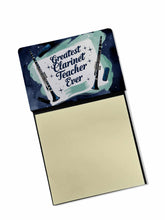 Load image into Gallery viewer, Greatest Clarinet Teacher Ever Funny Sticky Note Holder for Teacher's Gift