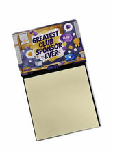 Load image into Gallery viewer, Greatest Club Sponsor Ever Funny Sticky Note Holder for Teacher's Gift