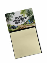 Load image into Gallery viewer, Greatest Cross Country Coach Ever Funny Sticky Note Holder for Teacher's Gift
