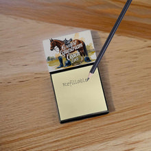 Load image into Gallery viewer, Greatest Equestrian Coach Ever Funny Sticky Note Holder for Teacher's Gift