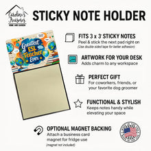 Load image into Gallery viewer, Greatest ESL Teacher Ever Funny Sticky Note Holder for Teacher's Gift