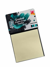 Load image into Gallery viewer, Greatest Graphic Design Teacher Ever Funny Sticky Note Holder for Teacher's Gift
