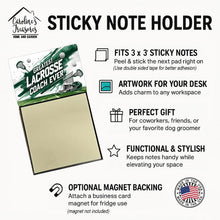 Load image into Gallery viewer, Greatest Lacrosse Coach Ever Funny Sticky Note Holder for Teacher's Gift