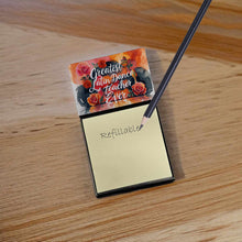 Load image into Gallery viewer, Greatest Latin Dance Teacher Ever Funny Sticky Note Holder for Teacher's Gift