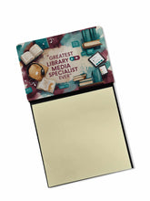 Load image into Gallery viewer, Greatest Library Media Specialist Ever Funny Sticky Note Holder for Teacher's Gift