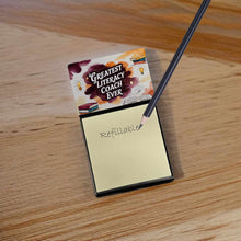 Load image into Gallery viewer, Greatest Literacy Coach Ever Funny Sticky Note Holder for Teacher's Gift