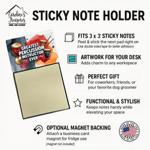 Load image into Gallery viewer, Greatest Percussion Instructor Ever Funny Sticky Note Holder for Teacher's Gift