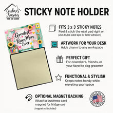 Load image into Gallery viewer, Greatest Room Mom Ever Funny Sticky Note Holder for Teacher's Gift