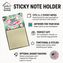 Load image into Gallery viewer, Greatest School Counselor Ever Funny Sticky Note Holder for Teacher's Gift