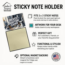 Load image into Gallery viewer, Greatest Sculpture Teacher Ever Funny Sticky Note Holder for Teacher's Gift