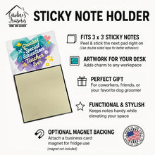 Load image into Gallery viewer, Greatest Special Education Teacher Ever Funny Sticky Note Holder for Teacher's Gift