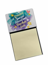 Load image into Gallery viewer, Greatest Special Education Teacher Ever Funny Sticky Note Holder for Teacher's Gift