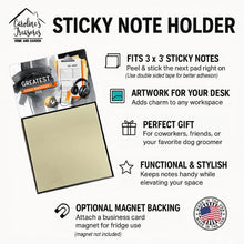 Load image into Gallery viewer, Greatest Stage Manager Ever Funny Sticky Note Holder for Teacher's Gift