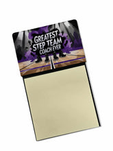 Load image into Gallery viewer, Greatest Step Team Coach Ever Funny Sticky Note Holder for Teacher's Gift