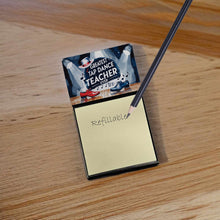 Load image into Gallery viewer, Greatest Tap Dance Teacher Ever Funny Sticky Note Holder for Teacher's Gift
