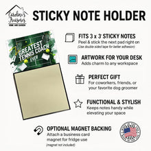 Load image into Gallery viewer, Greatest Tennis Coach Ever Funny Sticky Note Holder for Teacher's Gift