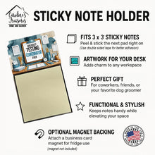 Load image into Gallery viewer, Greatest Testing Coordinator Ever Funny Sticky Note Holder for Teacher's Gift