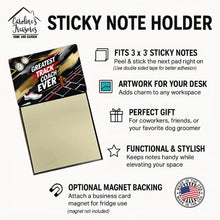 Load image into Gallery viewer, Greatest Track Coach Ever Funny Sticky Note Holder for Teacher's Gift